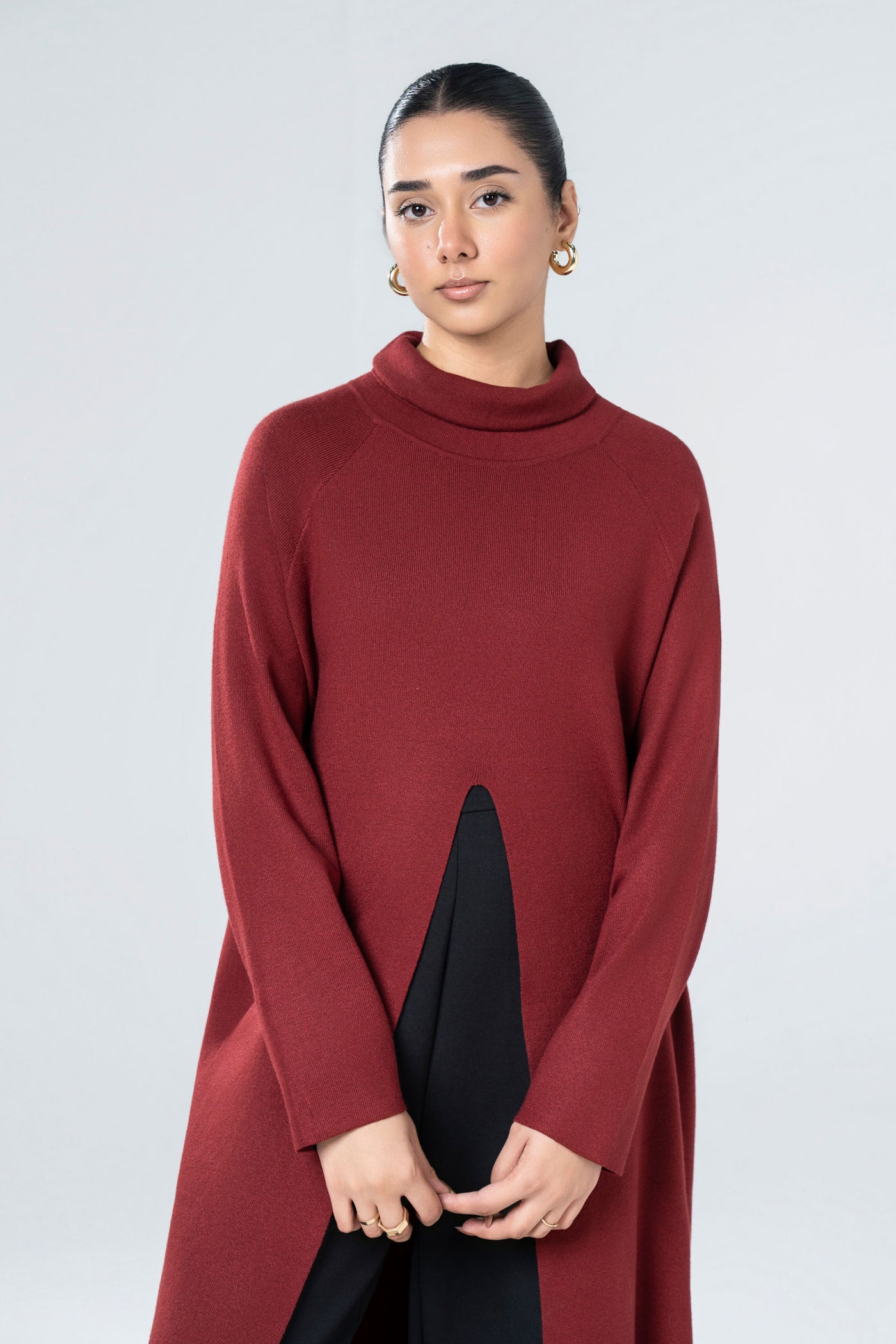 Raglan Sleeve Sweater