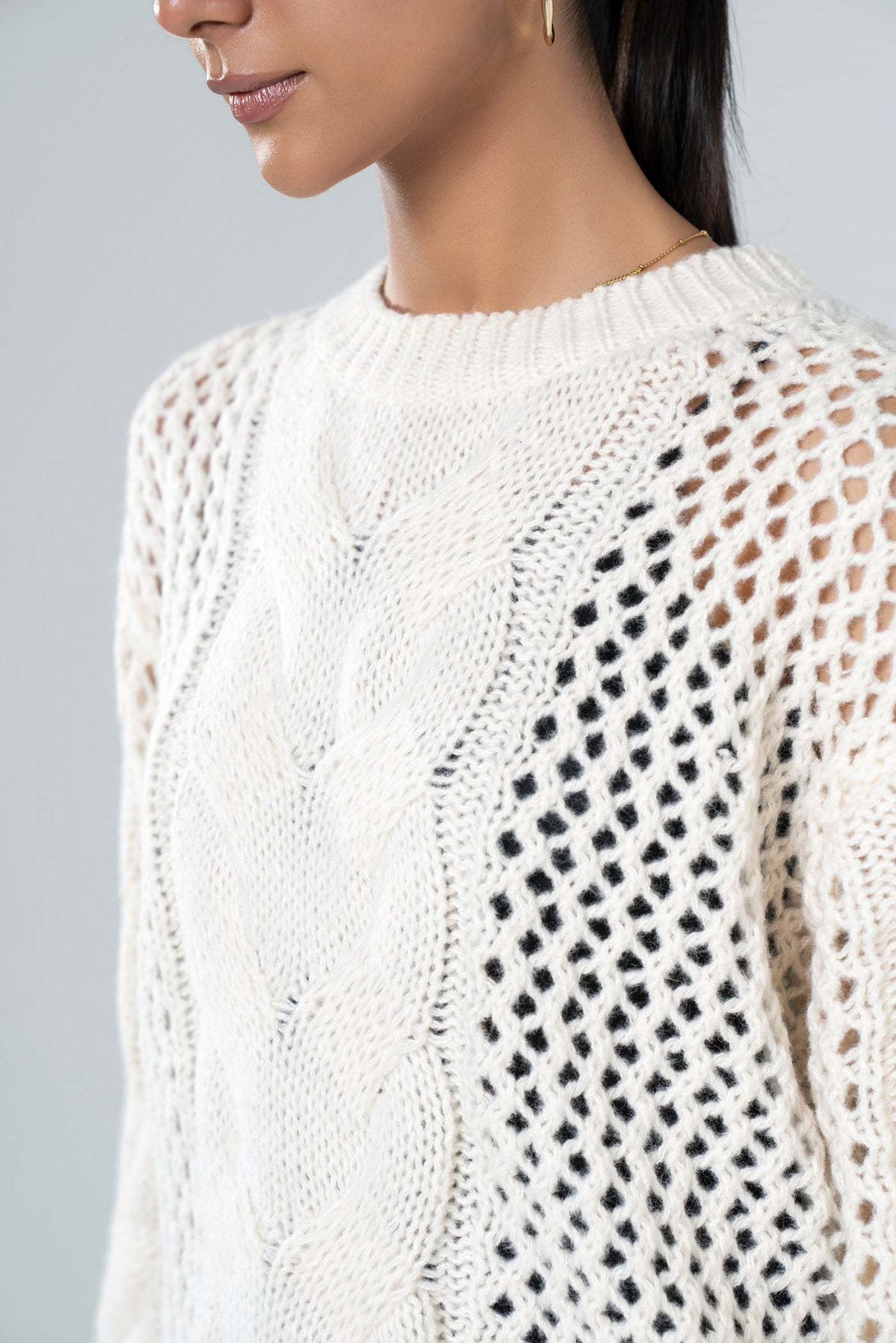 Everyday Cable-Knit Sweater