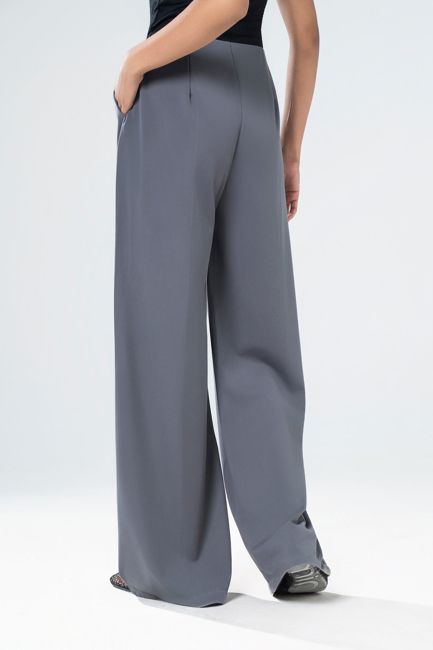 Tailored Wide Leg Pants
