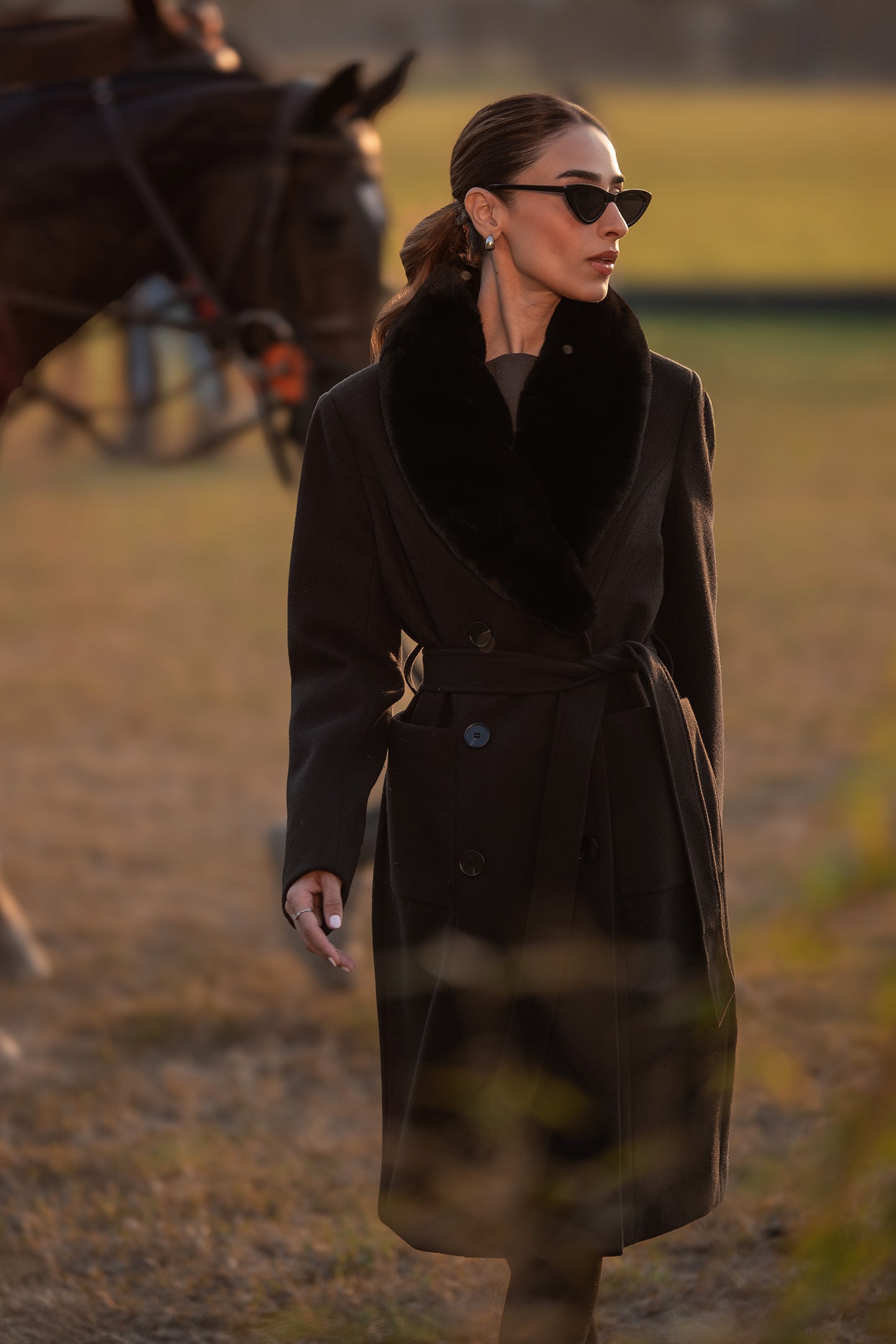 Belted Wool Coat