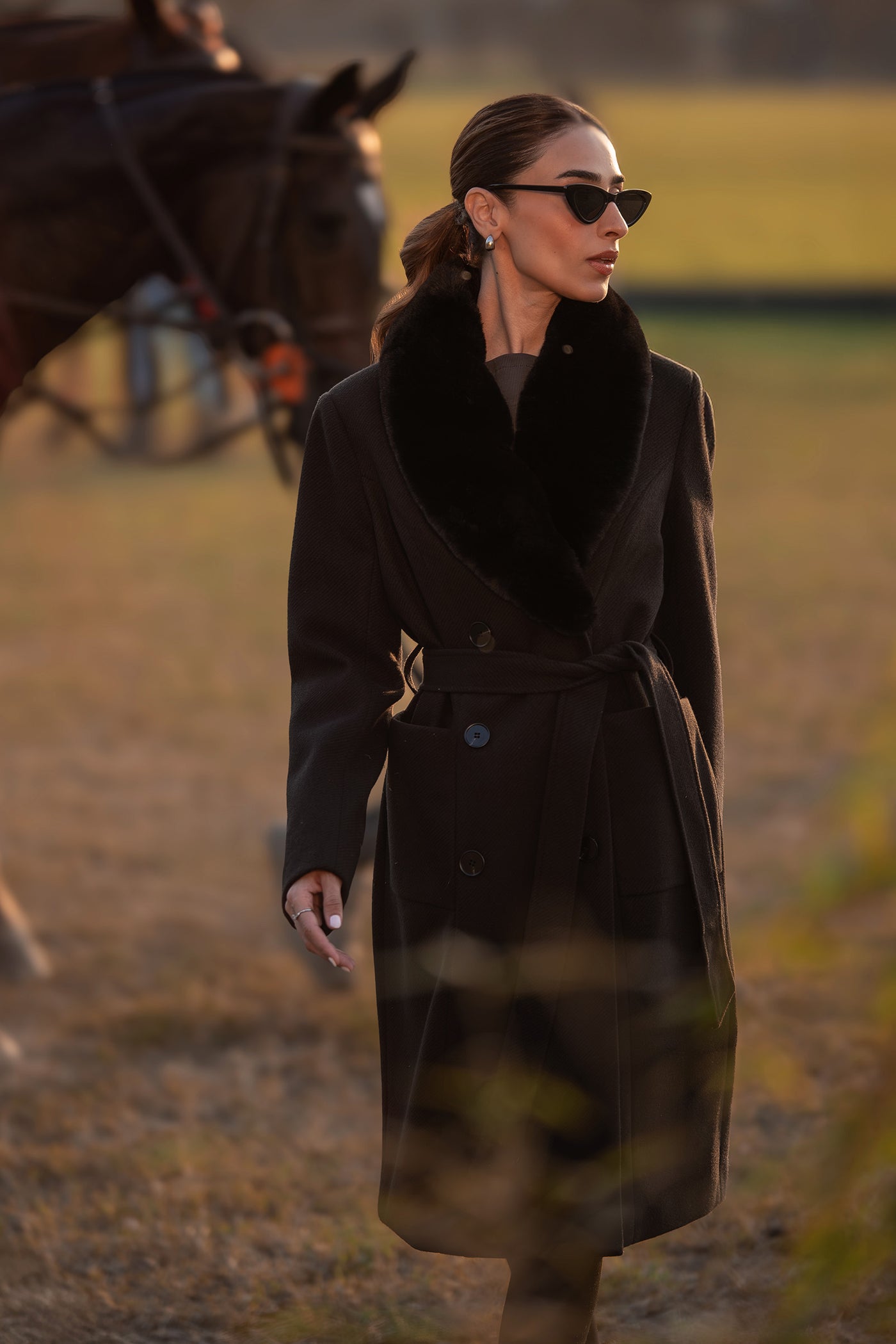 Belted Wool Coat