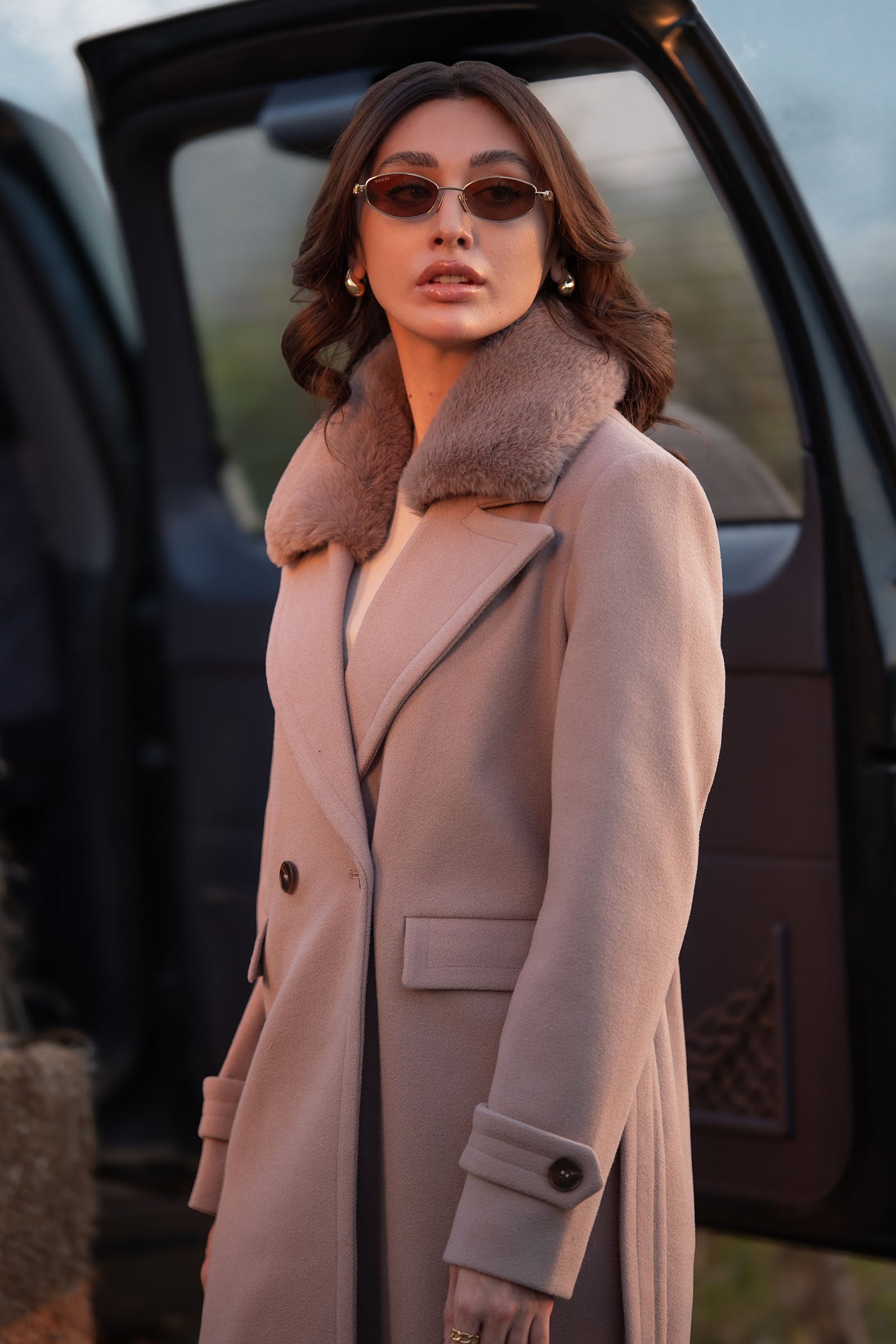 Belted Wool Coat