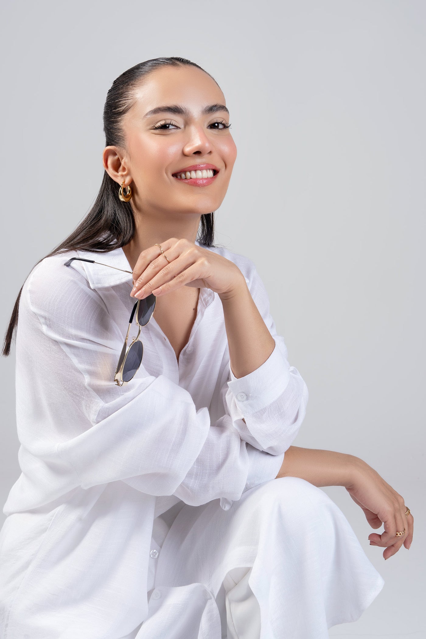 Long Button Down Shirt Dress