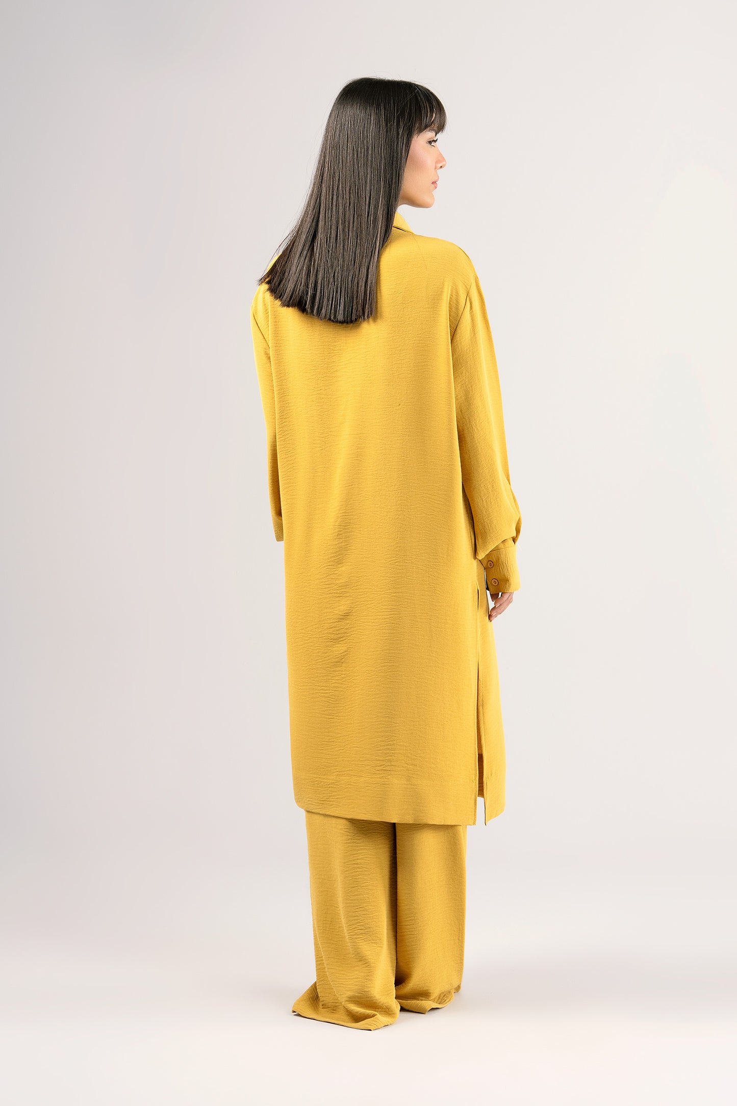 Long Button Down Co-Ord Set