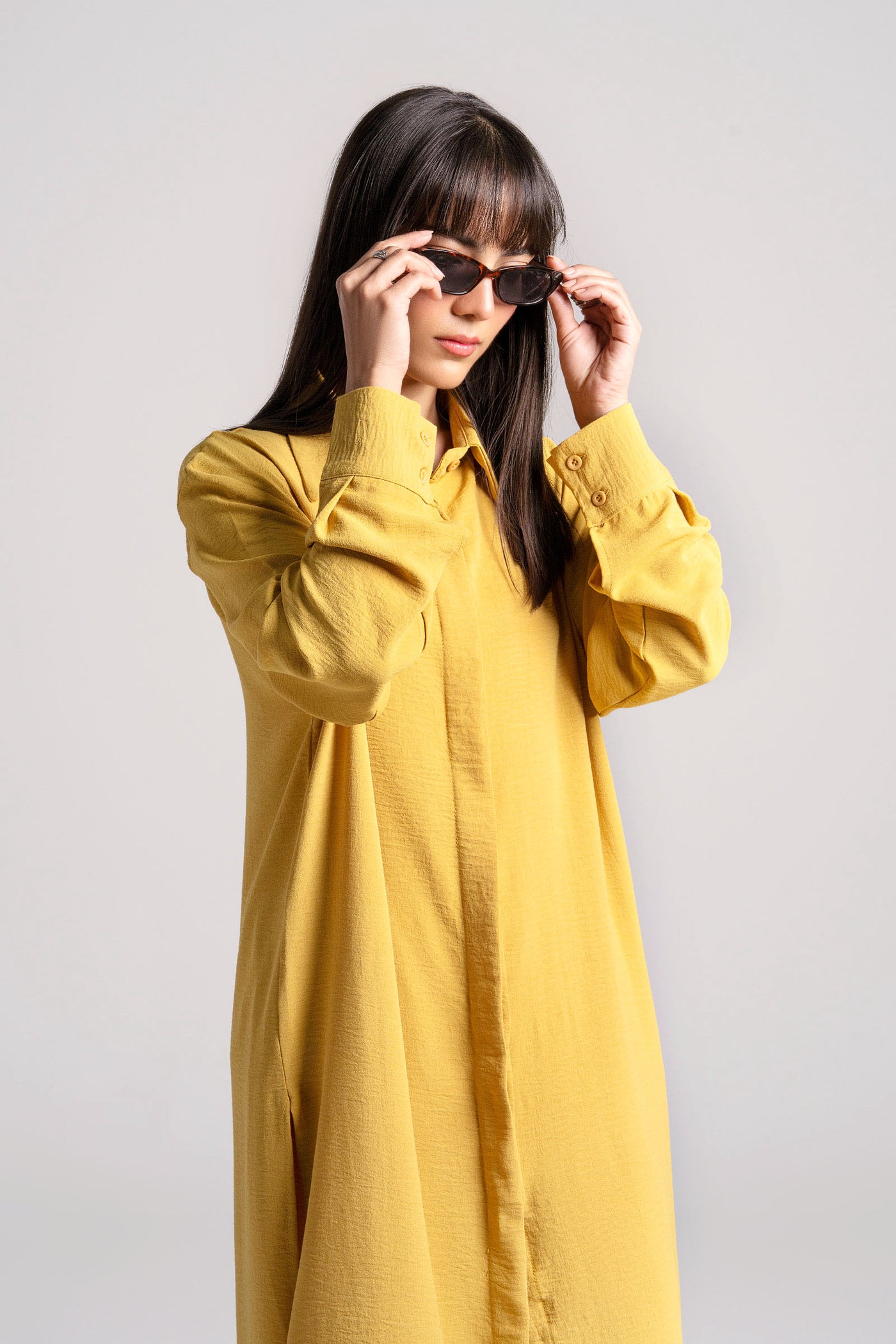 Long Button Down Co-Ord Set