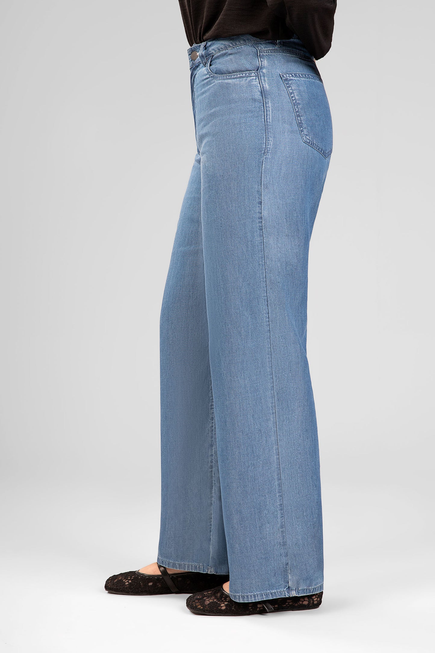 Wide-Leg Jeans