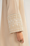2 Piece Embroidered Raw Silk Suit