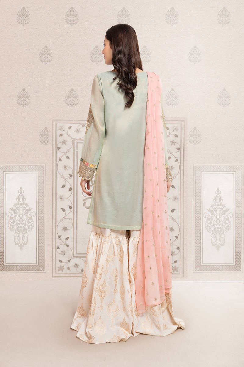 3 Piece Embroidered Suit