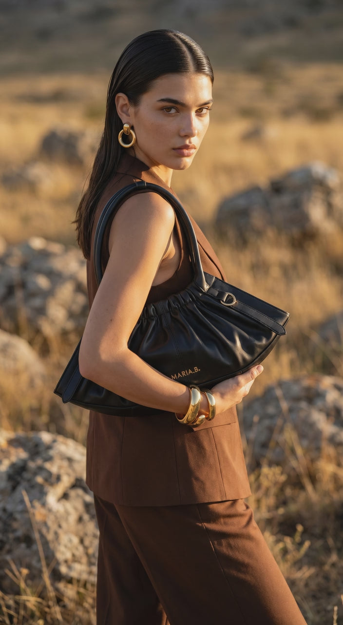 Video preview - Gathered Hobo Bag