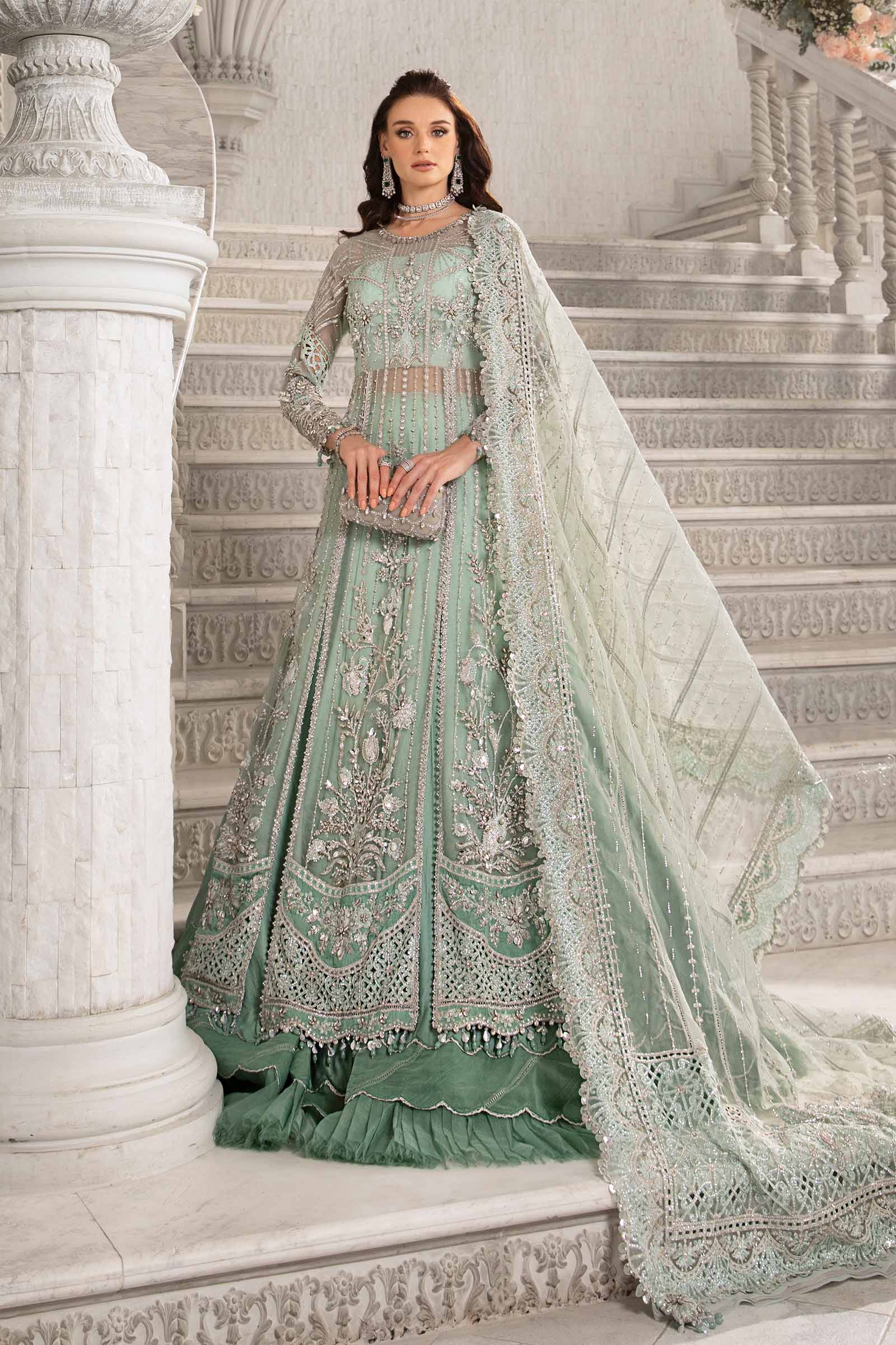 Video preview - 3 Piece Unstitched Embroidered Suit | BD-2803