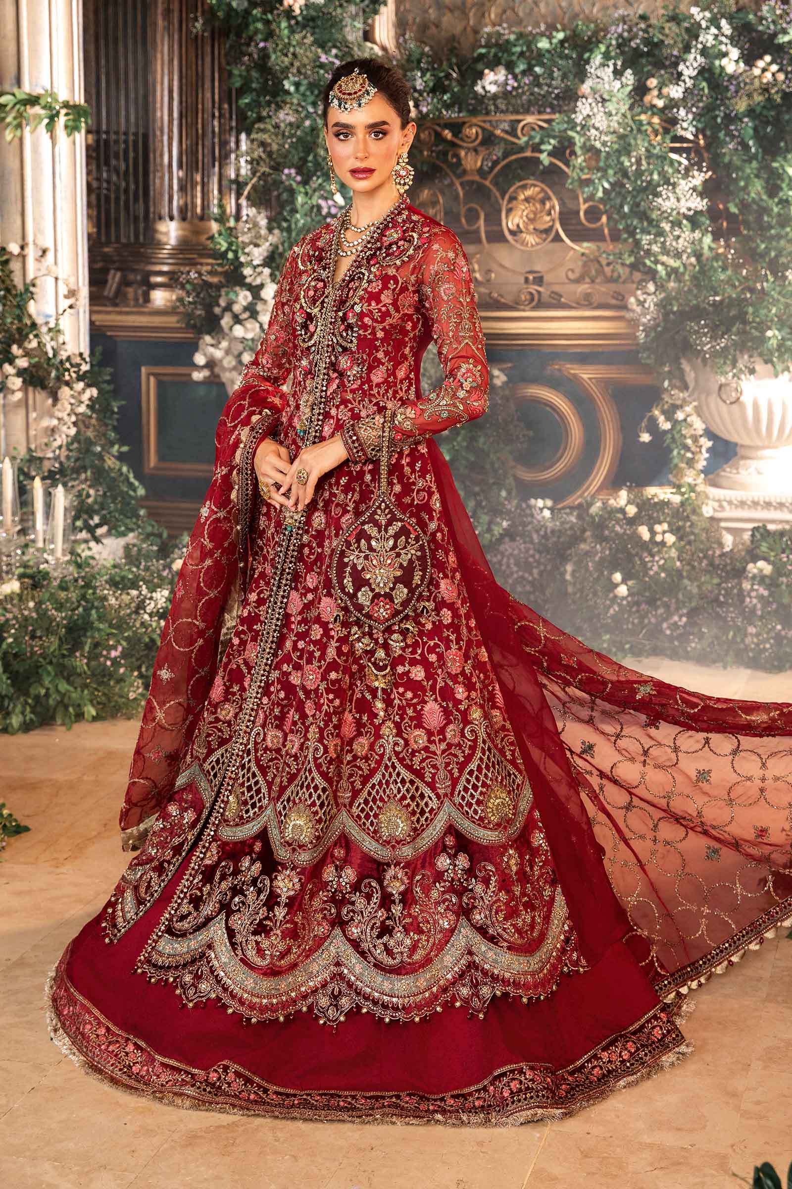 Video preview - 3 Piece Unstitched Embroidered Organza Suit | BD-2908
