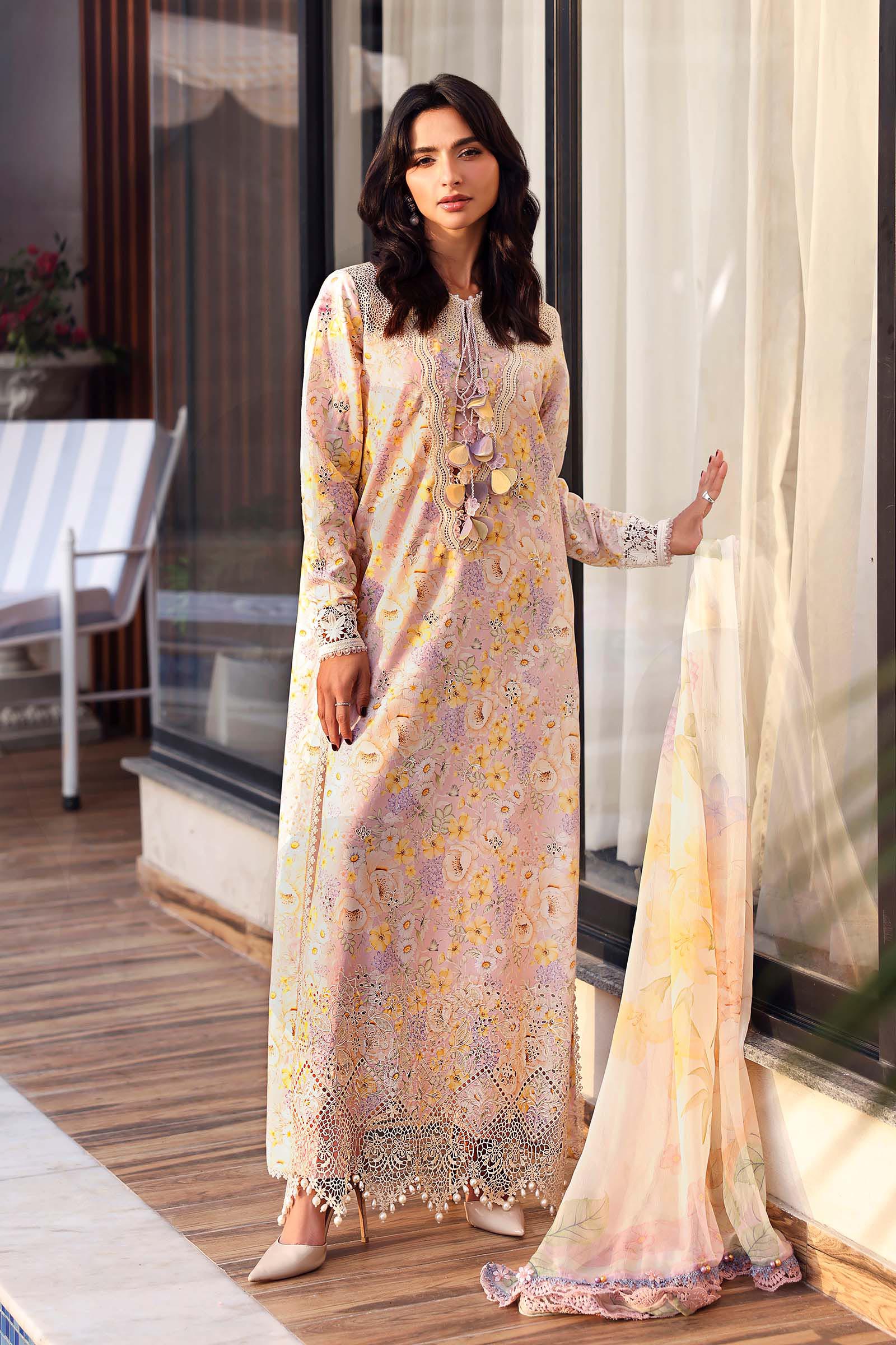 Video preview - 3 Piece Unstitched Embroidered Lawn Suit
