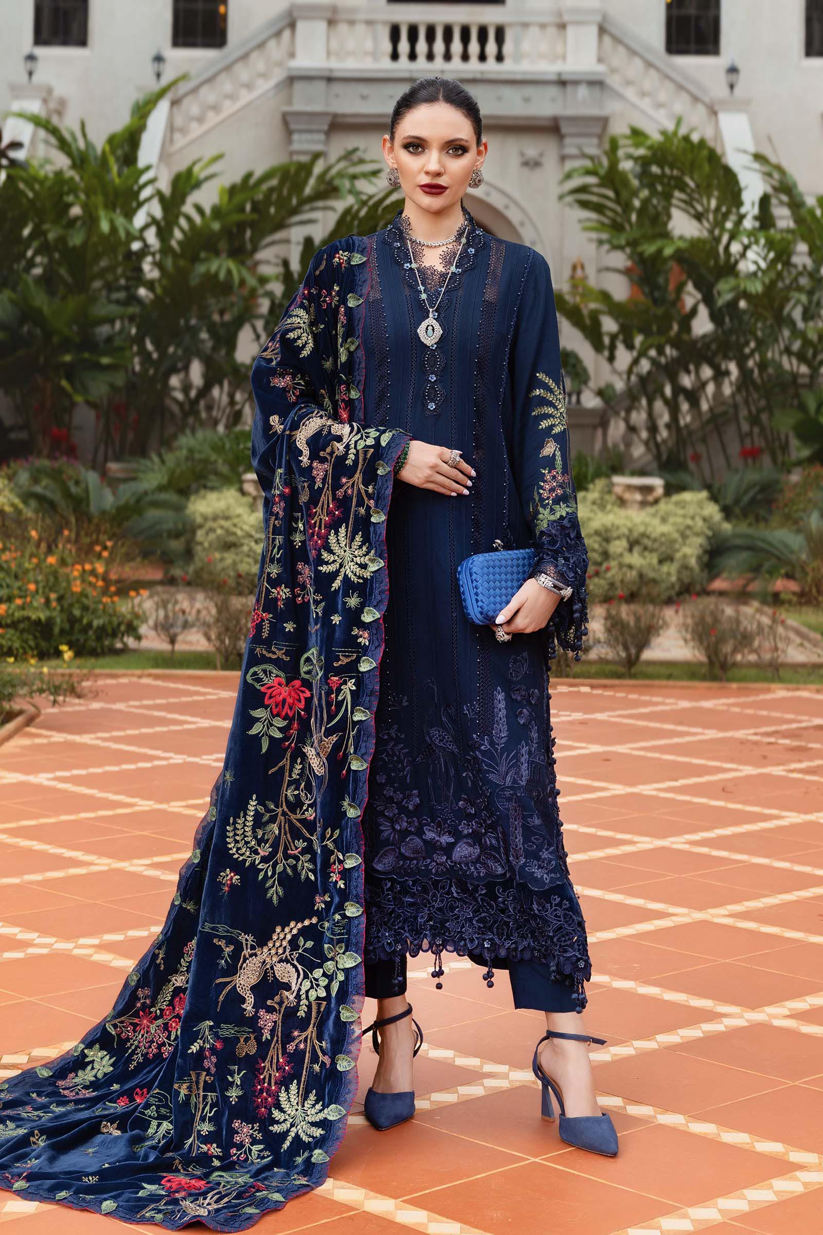 Video preview - 3 Piece Unstitched Embroidered Twill Linen Suit