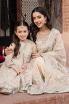 3 Piece Embroidered Net Suit
