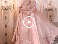 Unstitched MBROIDERED - Ash Pink (BD-2505)