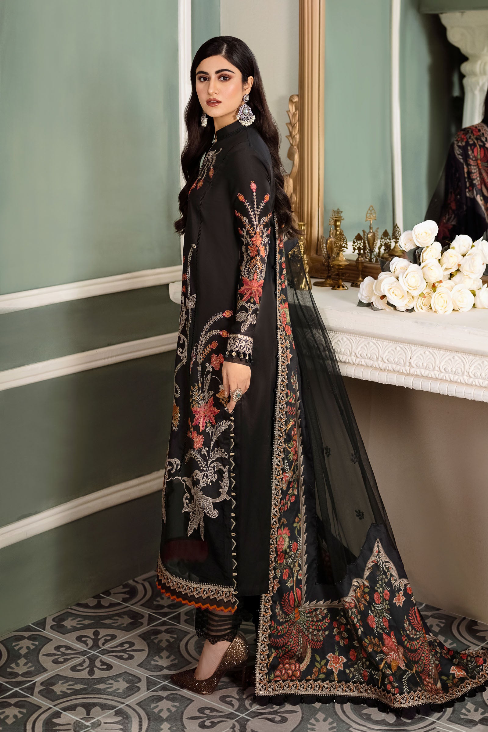 Maria B | Sateen Formals 23 | Maroon CST-708
