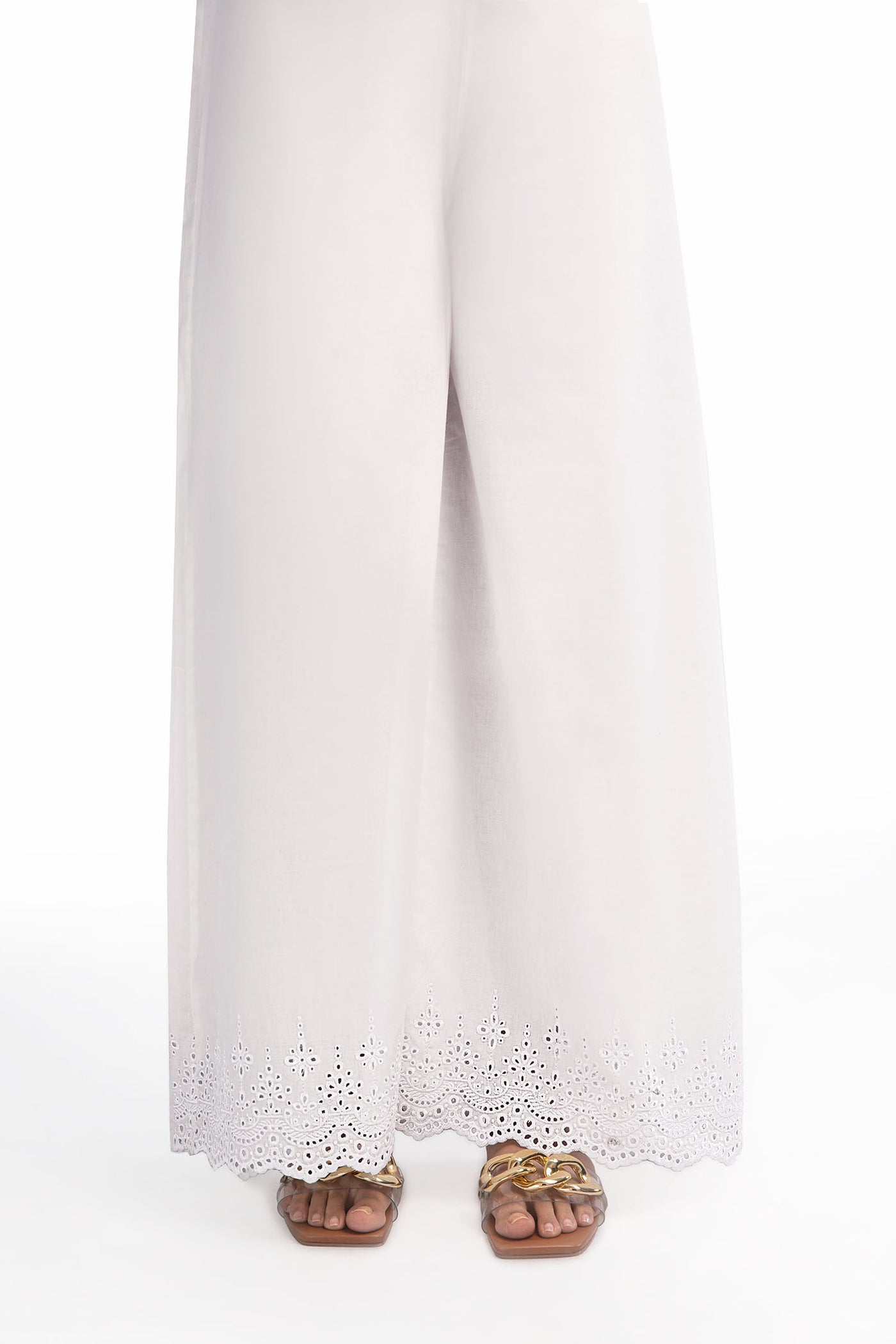 Embroidered Cambric Trouser | MB-EF23-84