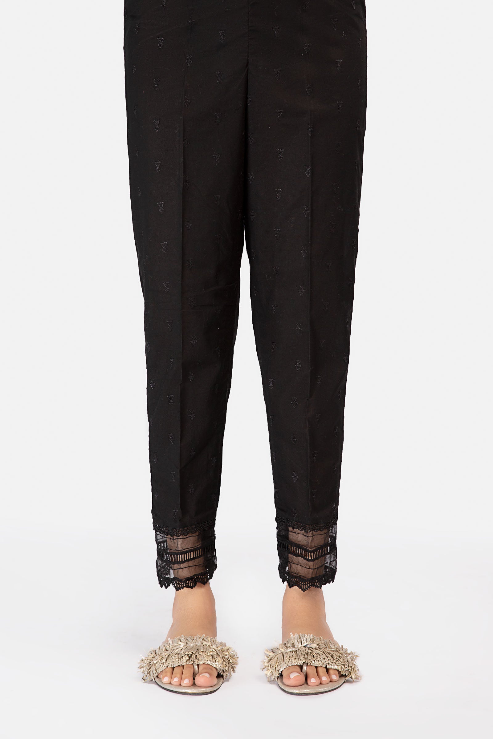 Embroidered Cambric Trouser | MB-EF23-90