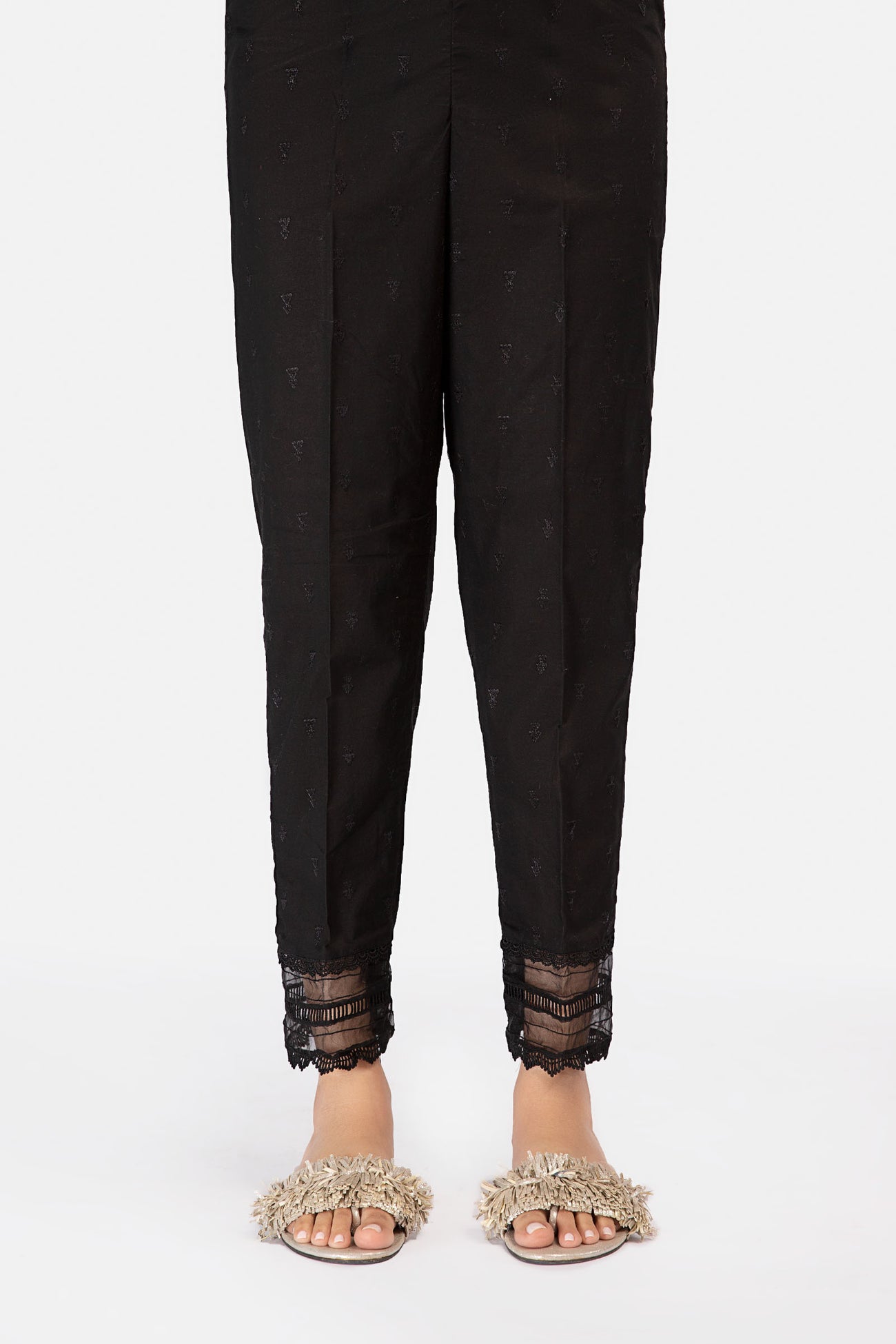 Embroidered Cambric Trouser | MB-EF23-90