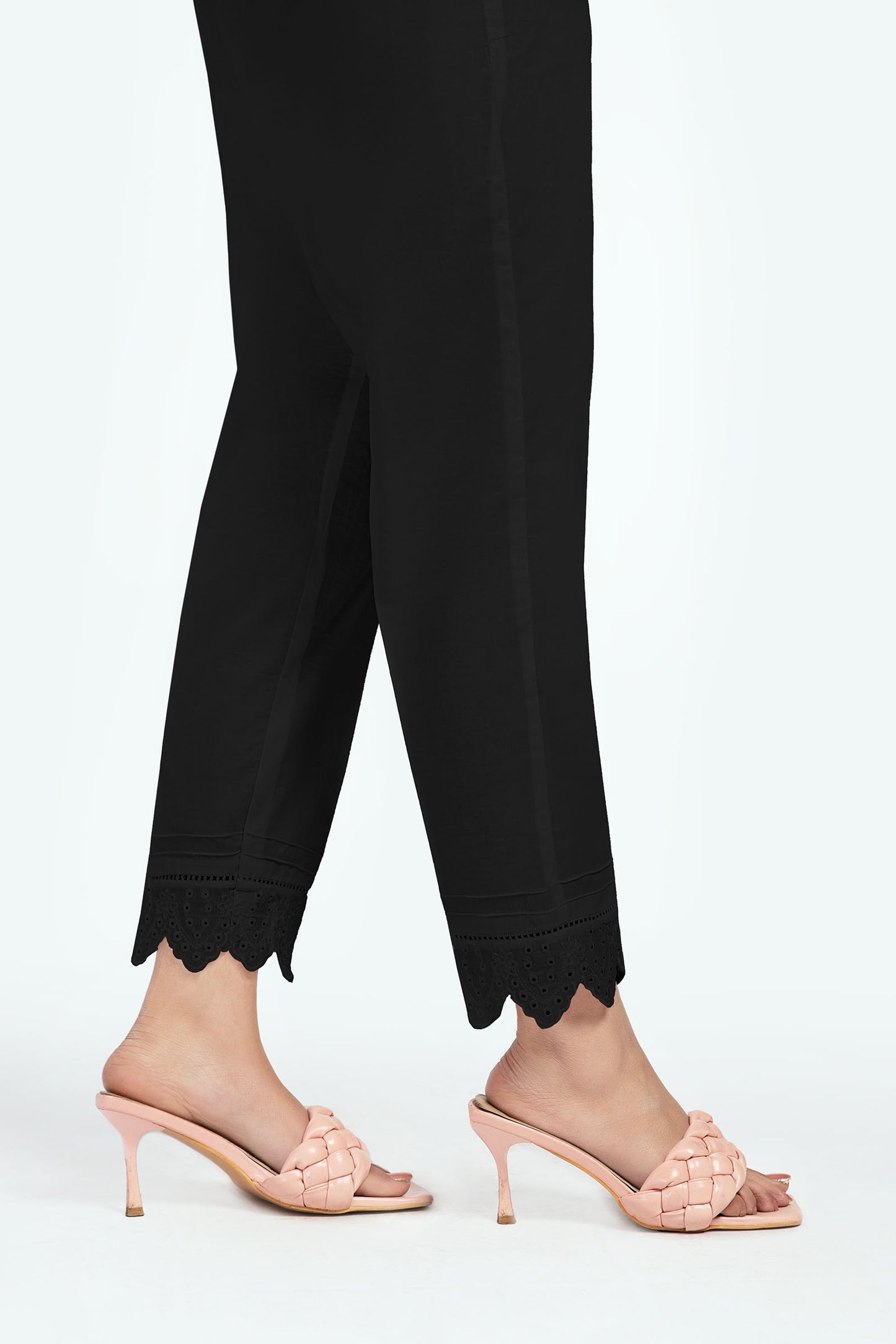 Embroidered Cambric Trouser | MB-EF23-95