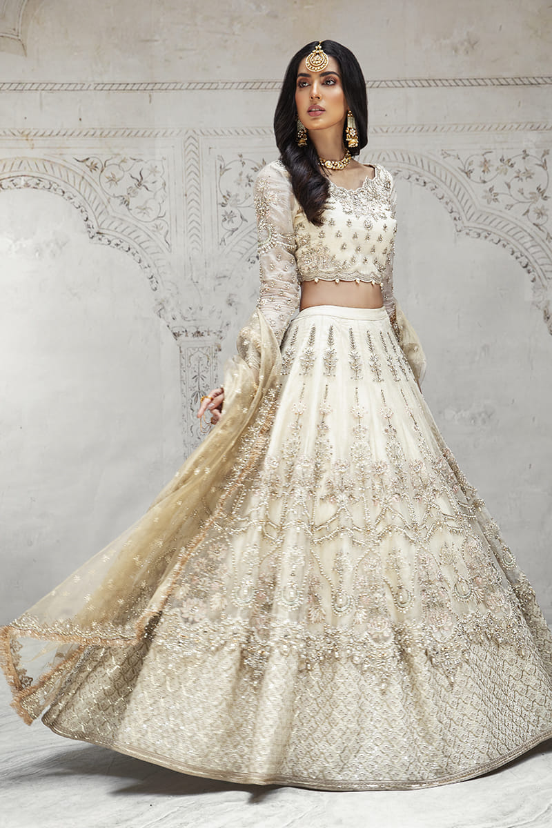 Maria B. Couture Off White MC-019