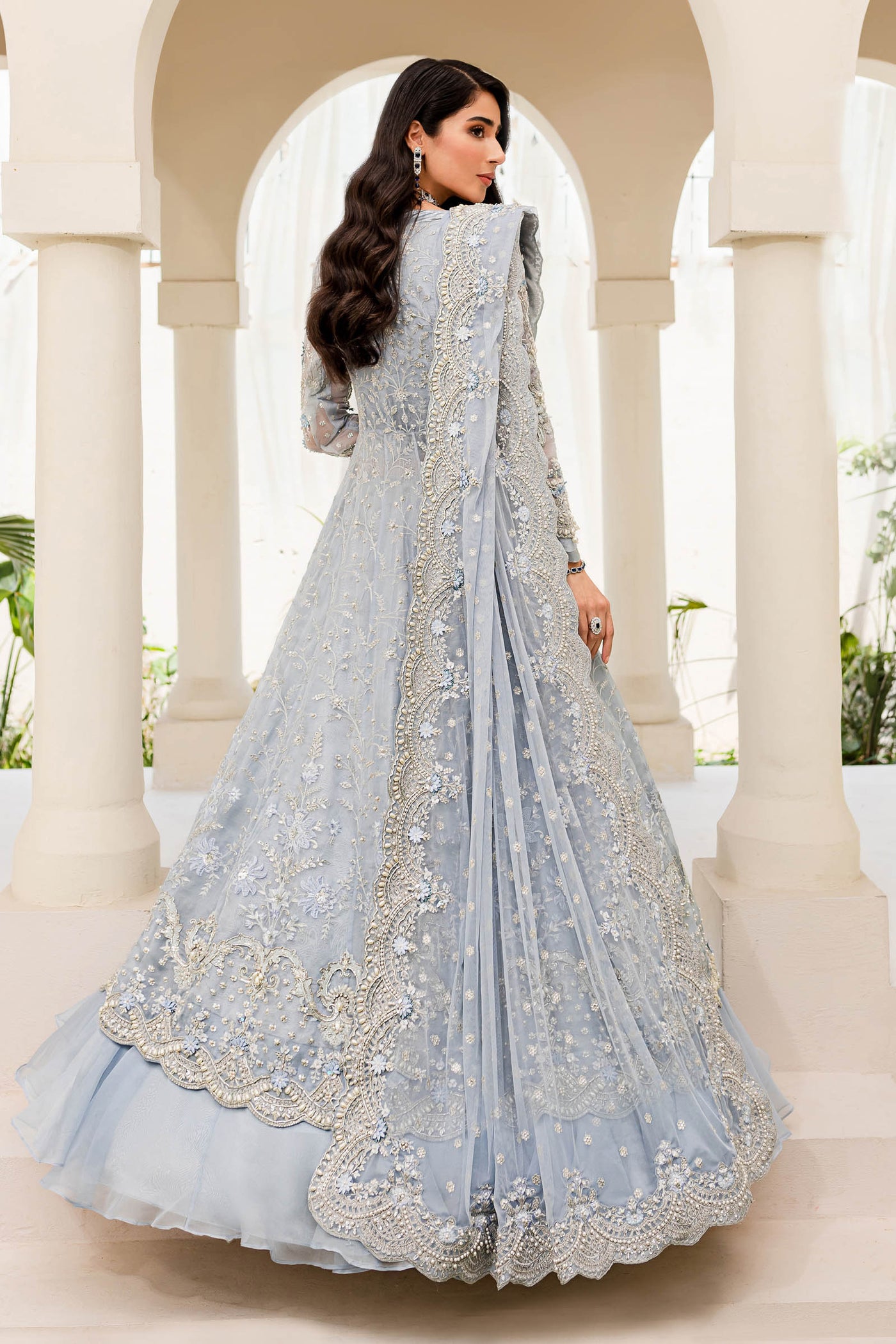 Maria B. Couture Ice Blue MC-904