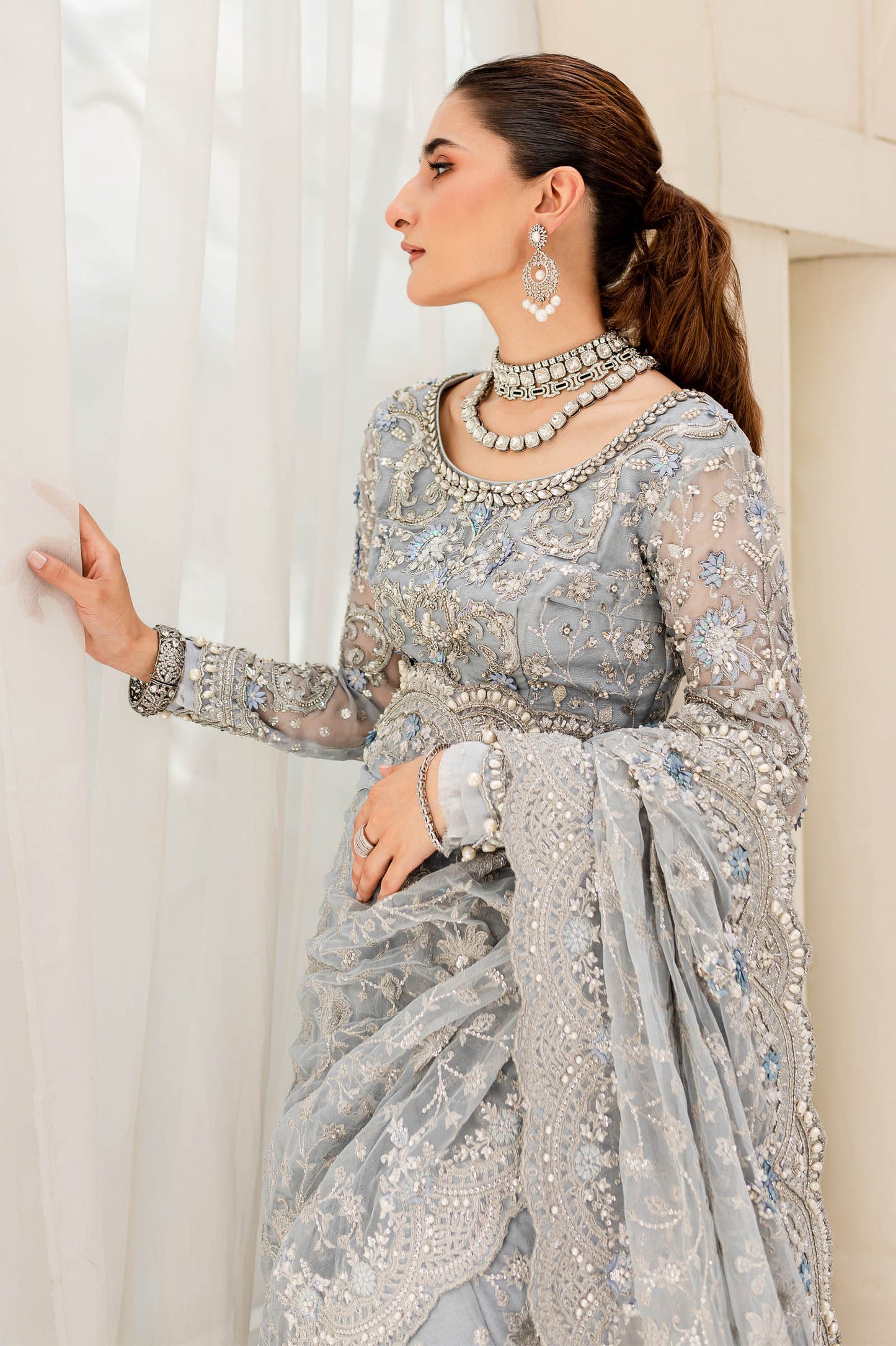 Maria B. Couture Ice Blue MC-908