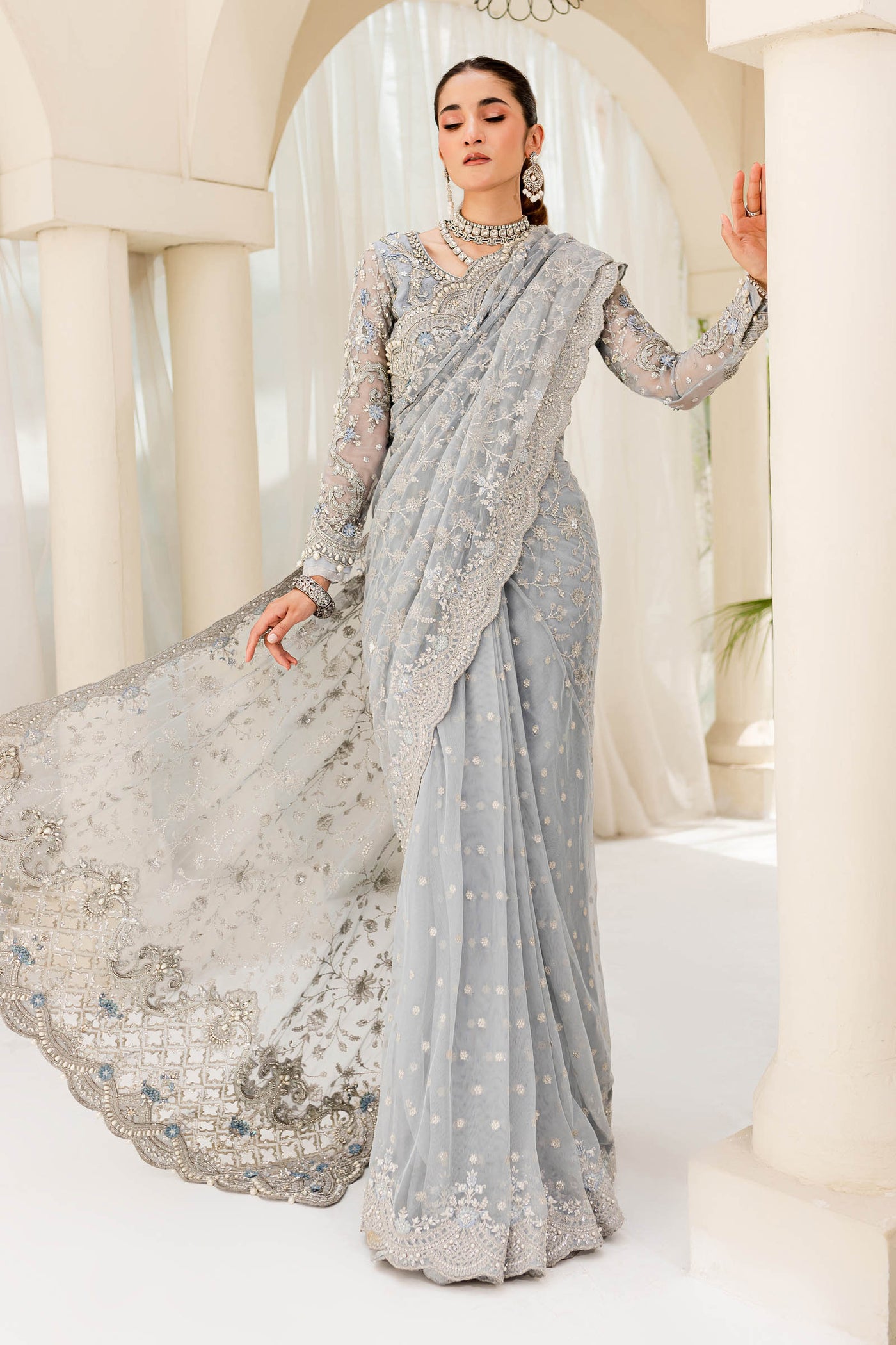 Maria B. Couture Ice Blue MC-908