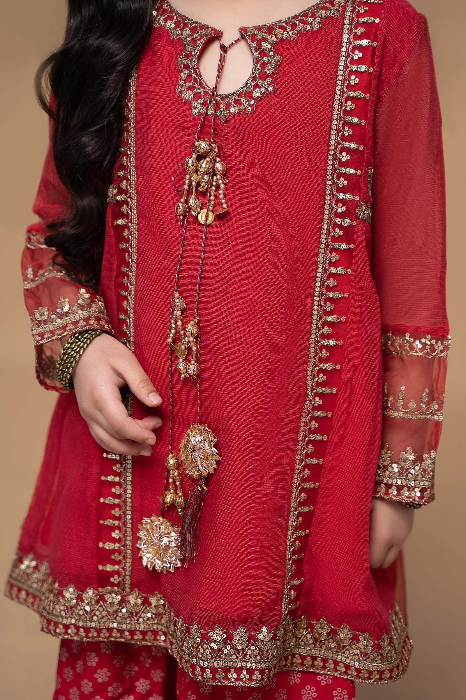 Suit Red MKSEF2312 Maria.B. Designs (PK)