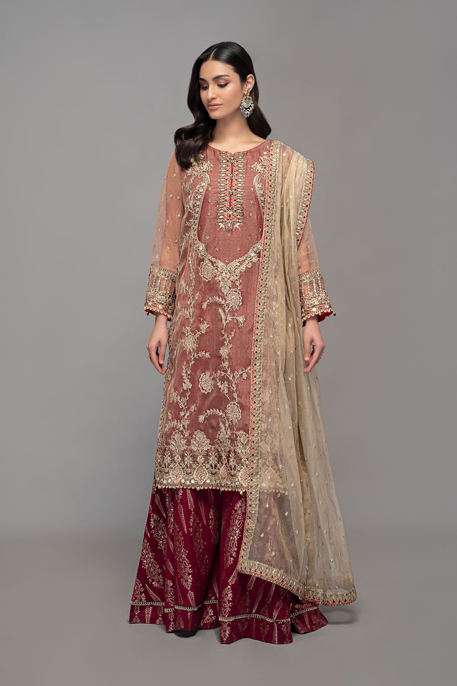 Maria b new hotsell collection 2019 party wear
