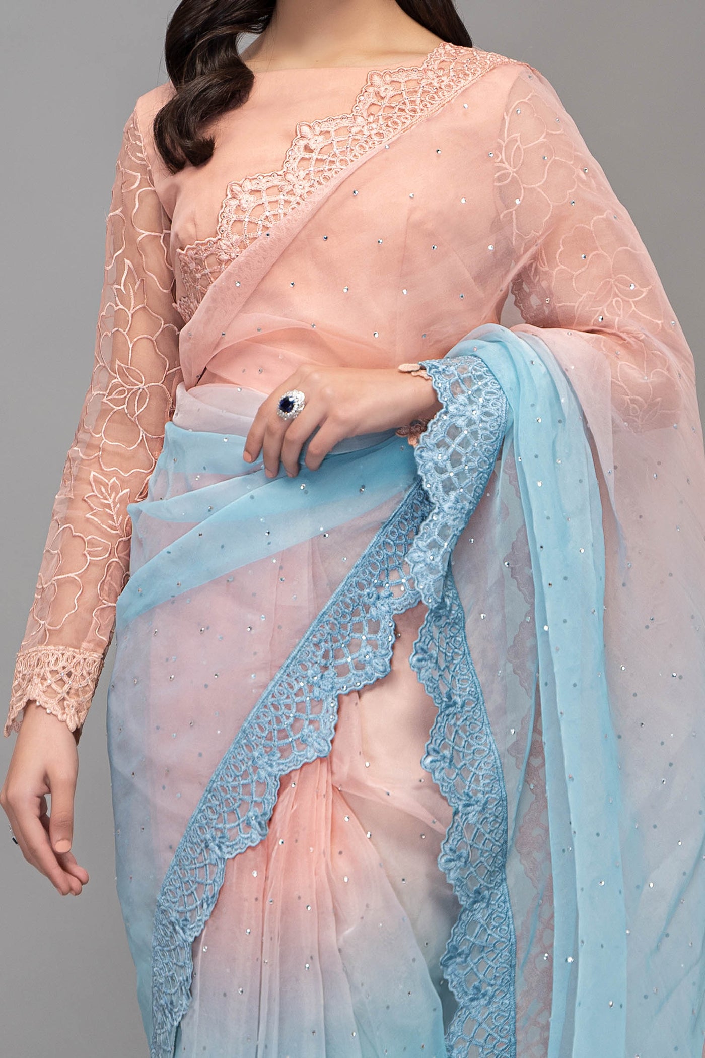 Saree Pink SF-EF23-35