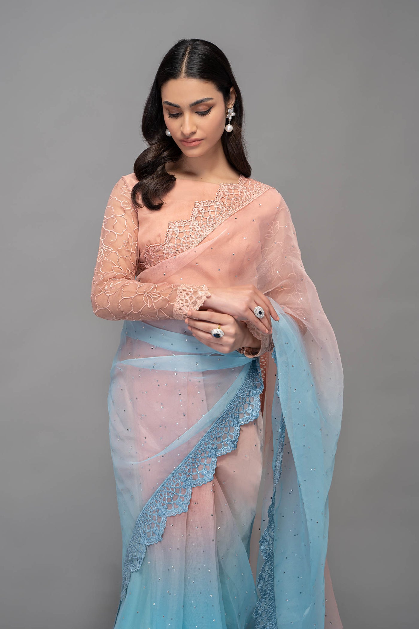 Saree Pink SF-EF23-35