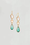 Earrings Green AER-W21-053