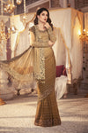Unstitched MBROIDERED - Chocolate Cappuccino  (BD-2306)