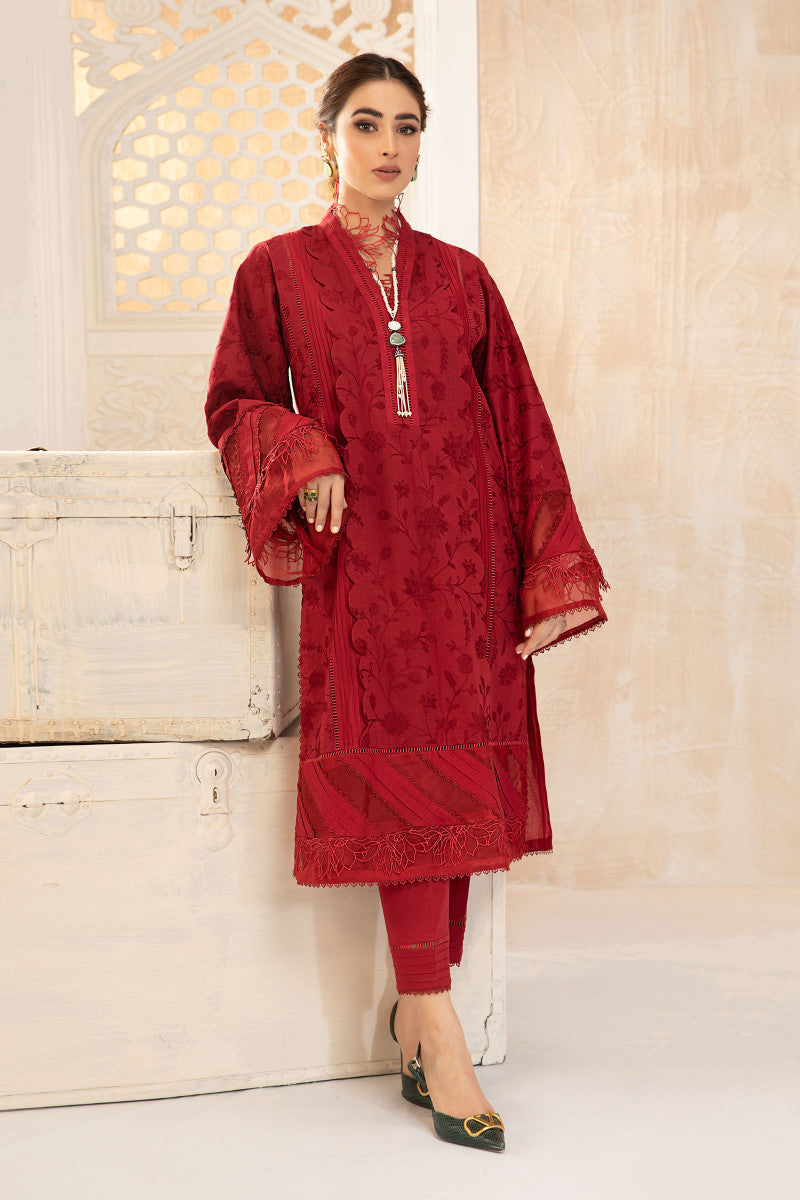 M.Luxe Fabrics LF-204-B-Maroon