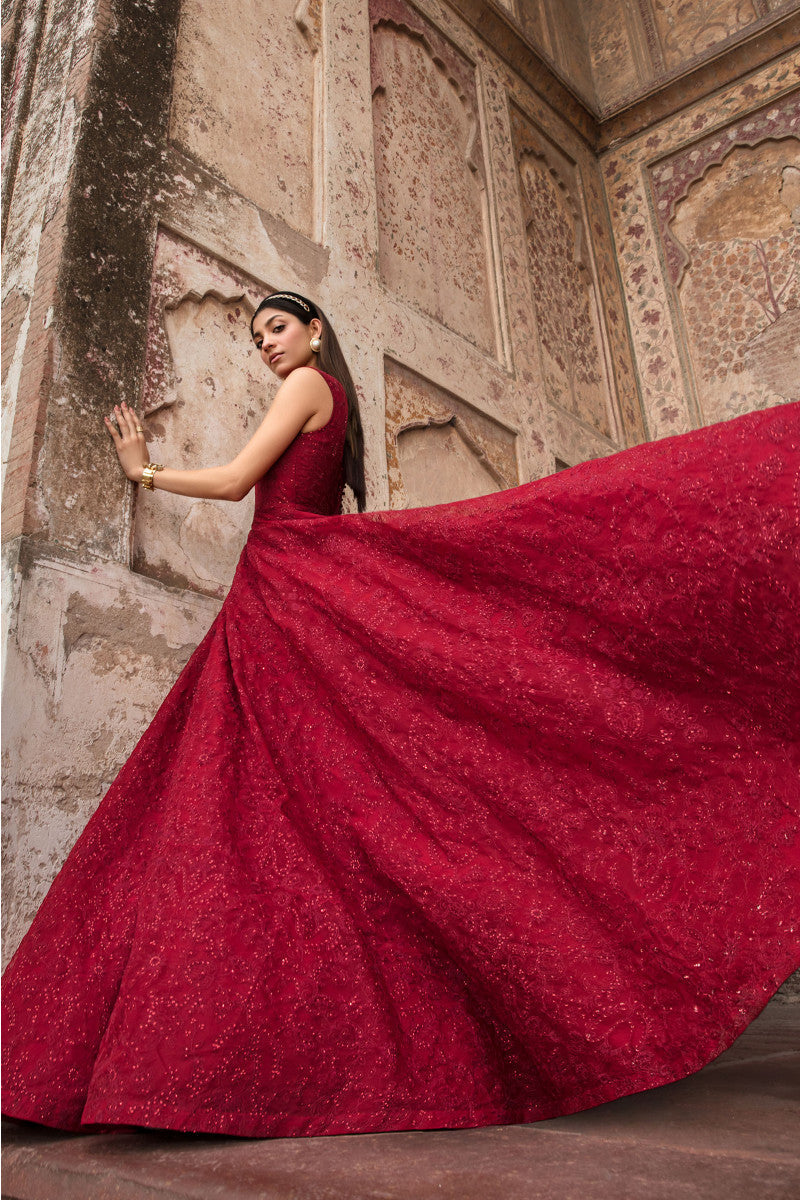 M.Luxe Fabrics LF-321-Red