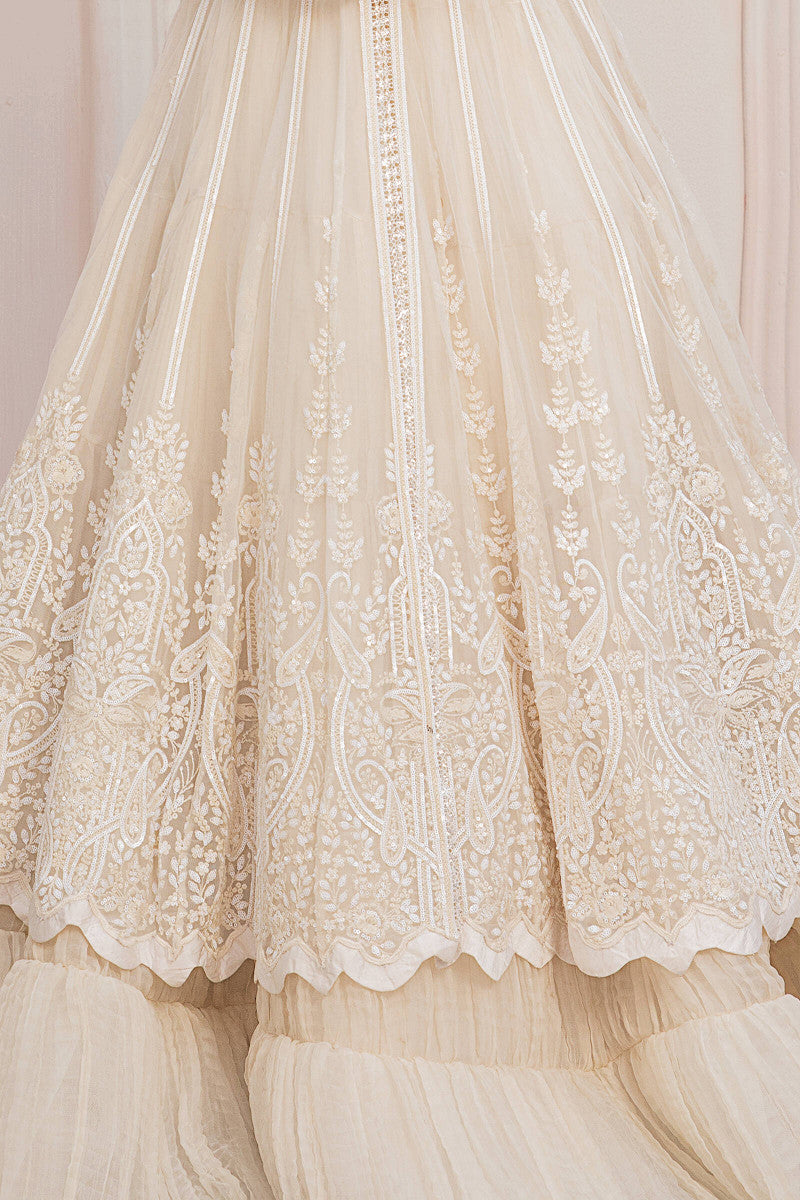 M.Luxe Fabrics LF-PN-123-A-White