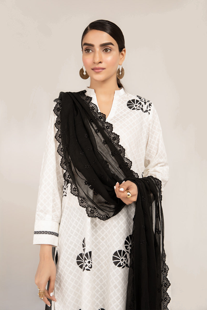 Scarf Dupatta MB-SS21-15-Black-Black