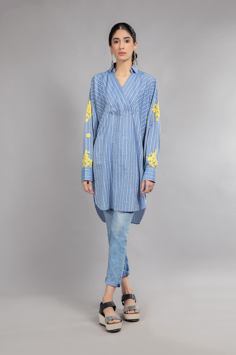 Shirt Blue MB-SS21-69