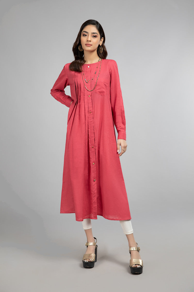 Shirt Red MB-SS21-71 is available in Red Color - Maria.B. – Maria.B ...