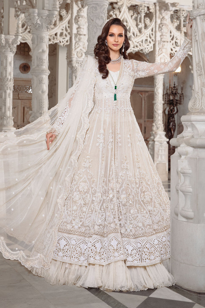 white embroidered dress pakistani Buy Latest Pakistani Off White Party Dress with Embroidery LARGE