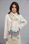 Dupatta MG-W20-13-Off White