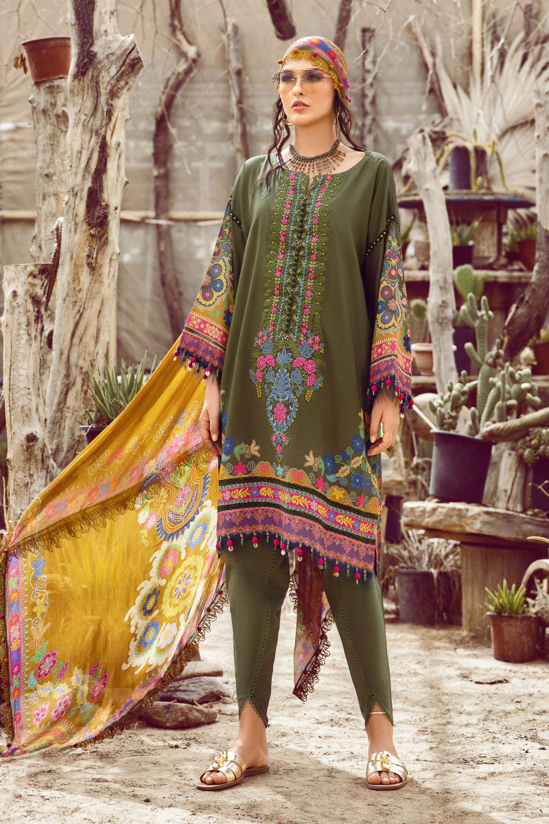 Unstitched Fabrics/MPrints MPT-1510-A