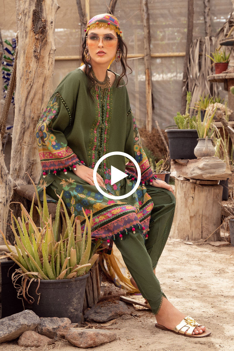 Unstitched Fabrics/MPrints MPT-1510-A